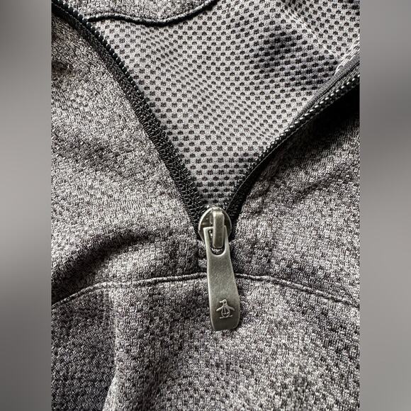 Original Penguin by Munsingwear Men’s Golf 1/4 zip pullover Sweater Sz M - Picture 5 of 7